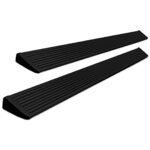 AMP Research 75120-01A PowerStep Series Running Boards, Powdercoated Black Powered Aluminum Set of 2