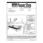 AMP Research 75132-01A PowerStep Series Running Boards, Powdercoated Black Powered Aluminum Set of 2 - Image 5