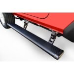 AMP Research 75135-01A PowerStep Series Running Boards, Black Powered Aluminum Set of 2