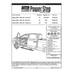 AMP Research 76120-01A PowerStep Series Running Boards, Powdercoated Black Powered Aluminum Set of 2 - Image 5