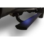 AMP Research 76236-01A PowerStep Series Running Boards, Black Powered Aluminum Set of 2