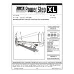 AMP Research 77105-01A PowerStep XL Series Running Boards, Powdercoated Black Powered Aluminum Set of 2 - Image 4
