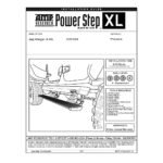 AMP Research 77122-01A PowerStep XL Series Running Boards, Powdercoated Black Powered Aluminum Set of 2 - Image 3