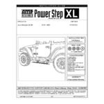 AMP Research 77133-01A PowerStep XL Series Running Boards, Powdercoated Black Powered Aluminum Set of 2 - Image 3