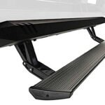 AMP Research 77148-01A PowerStep XL Series Running Boards, Powdercoated Black Powered Aluminum Set of 2