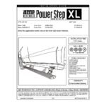 AMP Research 77158-01A PowerStep XL Series Running Boards, Powdercoated Black Powered Aluminum Set of 2 - Image 4