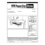 AMP Research 78132-01A PowerStep Xtreme Series Running Boards, Powdercoated Black Powered Aluminum Set of 2 - Image 3