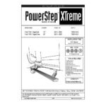 AMP Research 78151-01A PowerStep Xtreme Series Running Boards, Powdercoated Black Powered Aluminum Set of 2 - Image 5