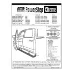 AMP Research 78239-01A PowerStep Xtreme Series Running Boards, Powdercoated Black Powered Aluminum Set of 2 - Image 3