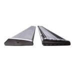AMP Research 78242-01A PowerStep Series Running Boards, Black Powered Aluminum Set of 2