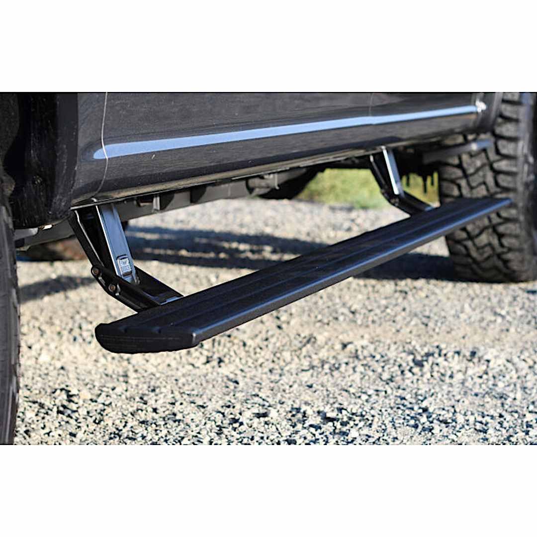 1z28624201a_1.jpg AMP Research 86242-01A PowerStep Series Running Boards, Black Powered Aluminum Set of 2 - Image 1
