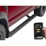 AMP Research 86338-01A Running Boards, Black Powered Aluminum Set of 2 - Image 3