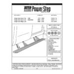 AMP Research 75101-01A PowerStep Series Running Boards, Powdercoated Black Powered Aluminum Set of 2 - Image 3
