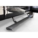 AMP Research 75105-01A PowerStep Series Running Boards, Powdercoated Black Powered Aluminum Set of 2