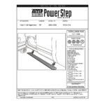 AMP Research 75111-01A PowerStep Series Running Boards, Powdercoated Black Powered Aluminum Set of 2 - Image 2