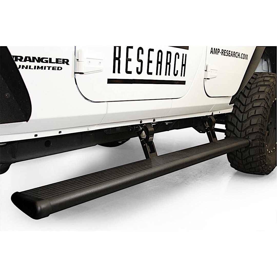 7512201a_1.jpg AMP Research 75122-01A PowerStep Series Running Boards, Powdercoated Black Powered Aluminum Set of 2 - Image 1