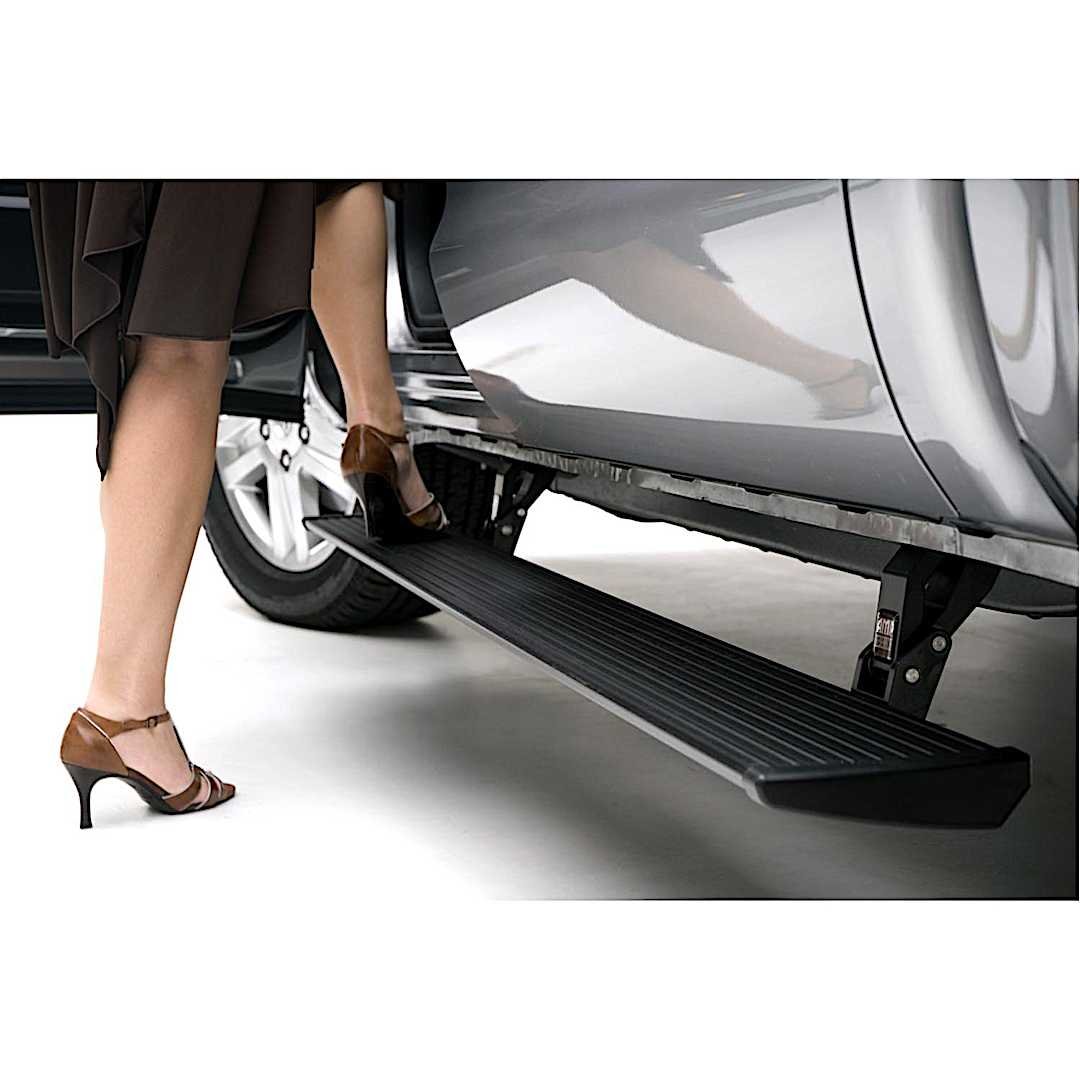 7513701a_1.jpg AMP Research 75137-01A PowerStep Series Running Boards, Powdercoated Black Powered Aluminum Set of 2 - Image 1