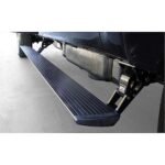 AMP Research 76147-01A PowerStep Series Running Boards, Powdercoated Black Powered Aluminum Set of 2