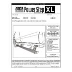 AMP Research 77138-01A PowerStep XL Series Running Boards, Powdercoated Black Powered Aluminum Set of 2 - Image 2
