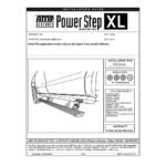 AMP Research 77141-01A PowerStep XL Series Running Boards, Powdercoated Black Powered Aluminum Set of 2 - Image 3