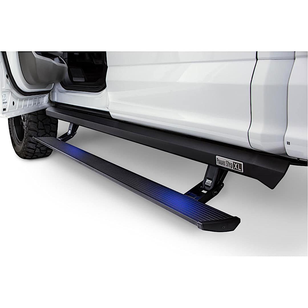 7715101a_1.jpg AMP Research 77151-01A PowerStep XL Series Running Boards, Powdercoated Black Powered Aluminum Set of 2 - Image 1