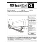 AMP Research 77151-01A PowerStep XL Series Running Boards, Powdercoated Black Powered Aluminum Set of 2 - Image 6