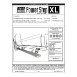 AMP Research 77154-01A PowerStep XL Series Running Boards, Powdercoated Black Powered Aluminum Set of 2 - Image 6