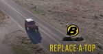 Bestop 51123-15 Replace-A-Top Soft Top - Without Frame (Requires Factory Frame) Black Denim - Image 3