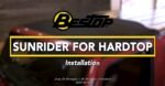 Bestop 52453-17 Sunrider for Hardtop Black diamond - Image 3