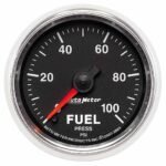 Autometer 3863 GS Series Gauge, Fuel Pressure, 2 1/16in. 100Psi, Digital Stepper Motor.