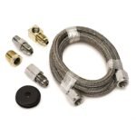 Autometer 4813 Carbon Fiber Series Gauge, Fuel Pressure, 2 5/8in. 15Psi, Mechanical Incl. Isolator. - Image 3