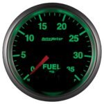 Autometer 5661 Elite Gauge, Fuel Press, 2 1/16in. 35Psi, Stepper Motor W/Peak & Warn. - Image 6