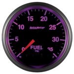 Autometer 5661 Elite Gauge, Fuel Press, 2 1/16in. 35Psi, Stepper Motor W/Peak & Warn. - Image 7