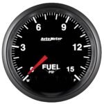 Autometer 5667-05702-NS Nascar Elite Gauge, Fuelp, 2 1/16in. 15Psi, Stepper Motor W/Peak & Warn, Elite, W/O Sensor - Image 2