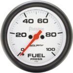 Autometer 5863 Phantom Series Gauge, Fuel Pressure, 2 5/8in. 100Psi, Digital Stepper Motor. - Image 2
