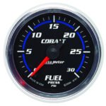 Autometer 6161 Cobalt Series Gauge, Fuel Pressure, 2 1/16in. 30Psi, Digital Stepper Motor. - Image 2