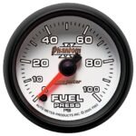 Autometer 7563 Phantom II Series Gauge, Fuel Pressure, 2 1/16in. 100Psi, Digital Stepper Motor. - Image 2