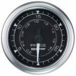 Autometer 8164 Chrono Series Gauge, Pressure, 2 1/16in. 30Psi, Digital Stepper Motor.