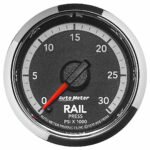 Autometer 8594 Factory Match Ram Gen4 Series Gauge, Rail Press, 2 1/16in. 30Kpsi, Digital Stepper Motor