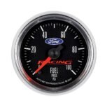 Autometer 880080 Ford Racing Series Gauge, Fuel Press, 2 1/16in. 100Psi, Digital Stepper Motor.