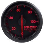 Autometer 9171-T 2-1/16in. Fuel Press, 0-100 Psi, Airdrive, Black - Image 3