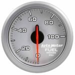 Autometer 9171-UL 2-1/16in. Fuel Press, 0-100 Psi, Airdrive, Silver - Image 7