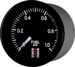 Autometer ST3303 Stack Series Gauge, Fuel Press, Pro Stepper Motor, 52Mm, Blk, 0-1 Bar, M10 Male - Image 4