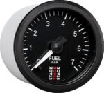 Autometer ST3305 Stack Series Gauge, Fuel Press, Pro Stepper Motor, 52Mm, Blk, 0-7 Bar, M10 Male - Image 5
