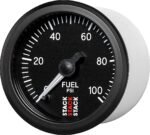 Autometer ST3306 Stack Series Gauge, Fuel Press, Pro Stepper Motor, 52Mm, Blk, 0-100Psi, 1/8in. Nptf Male - Image 3