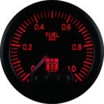 Autometer ST3503 Stack Series Gauge, Fuel Press, Pro-Control, 52Mm, Blk, 0-1 Bar, M10 Male - Image 3