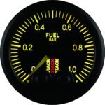 Autometer ST3503 Stack Series Gauge, Fuel Press, Pro-Control, 52Mm, Blk, 0-1 Bar, M10 Male - Image 4