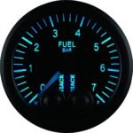 Autometer ST3505 Stack Series Gauge, Fuel Press, Pro-Control, 52Mm, Blk, 0-7 Bar, M10 Male - Image 6