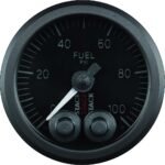 Autometer ST3506 Stack Series Gauge, Fuel Press, Pro-Control, 52Mm, Blk, 0-100Psi, 1/8in. Nptf Male - Image 2