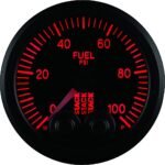 Autometer ST3506 Stack Series Gauge, Fuel Press, Pro-Control, 52Mm, Blk, 0-100Psi, 1/8in. Nptf Male - Image 3